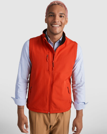 La softshell sans manches économique à personnaliser