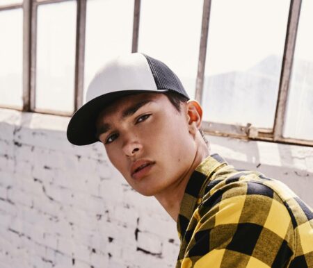 La casquette Retro Trucker bicolore à personnaliser