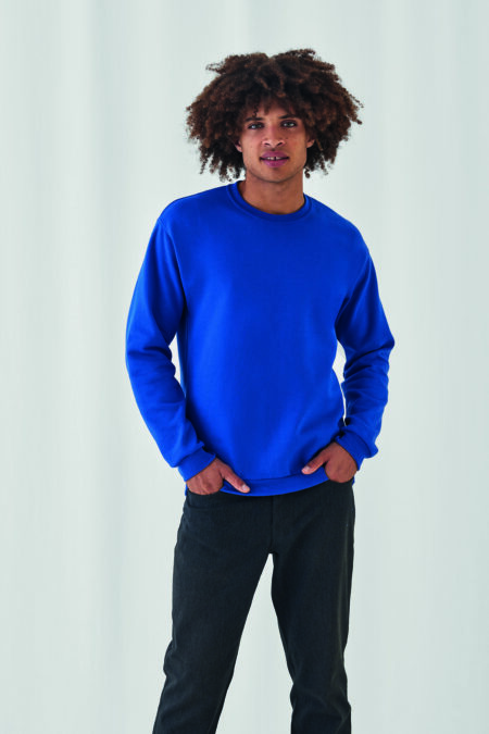 Le sweat col rond essentiel B&C à personnaliser