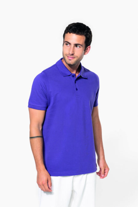 Le polo lavable à 60° homme à personnaliser