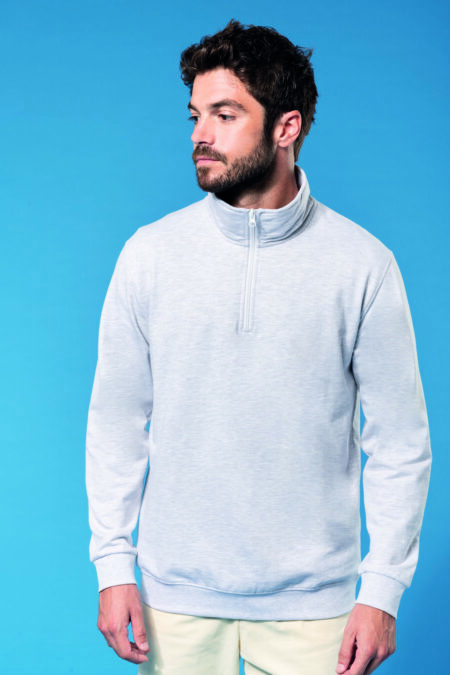 Le sweat best-seller col zippé à personnaliser