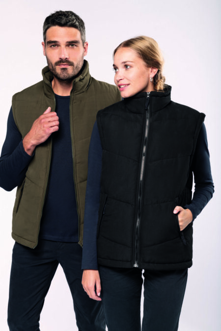 Le bodywarmer doublé polaire à personnaliser