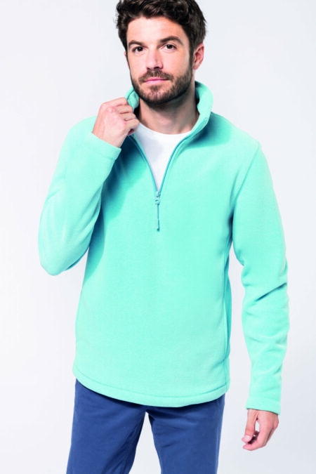 La polaire col zippé à personnaliser