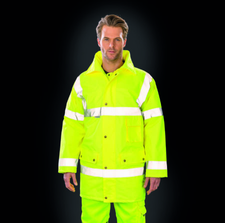 La parka haute visibilité à personnaliser