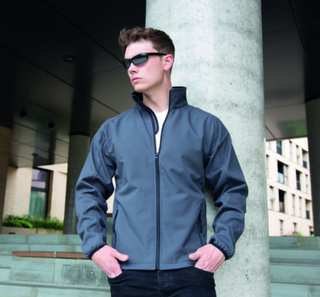 La softshell 2 couches pas cher homme à personnaliser