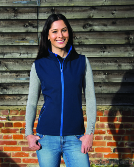 La softshell bodywarmer pas chère femme à personnaliser