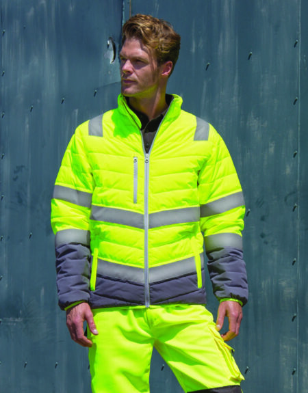 La doudoune haute visibilité à personnaliser