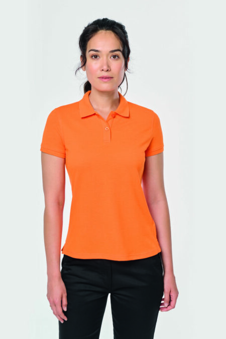 Le polo antibactérien lavable à 60° femme à personnaliser