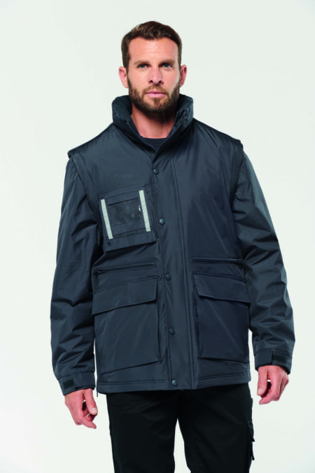 La parka workwear amovible à personnaliser