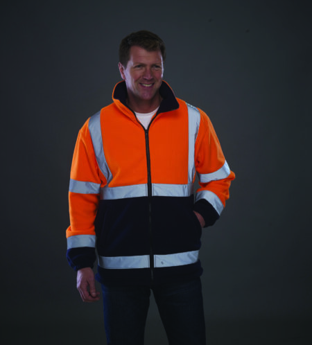 La veste polaire haute visibilité à personnaliser