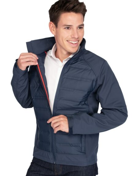 La veste softshell hybride homme à personnaliser