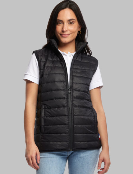 La doudoune sans manches bien française femme à personnaliser