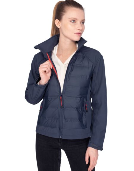 La veste softshell hybride femme à personnaliser